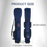 Golf cart travel bag
