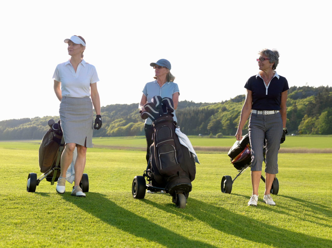 Golf bags that started a friendship