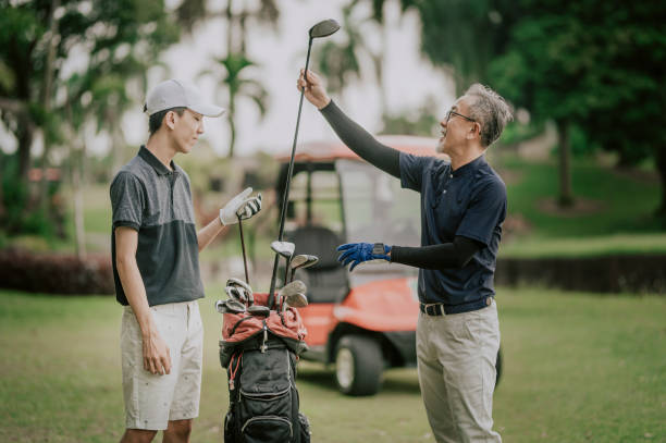 A convenient golf bag suitable for beginners.